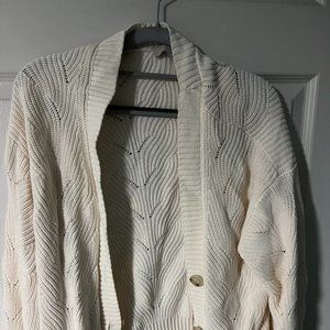 Loft Women's Cream Cardigan